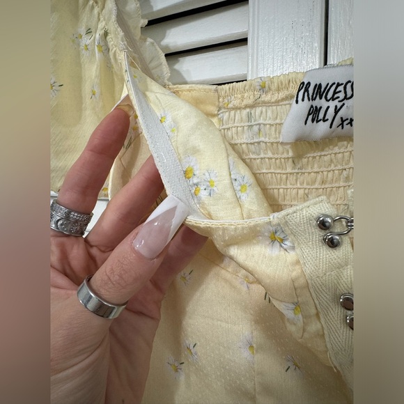 PRINCESS POLLY ALLYSON TOP YELLOW - Picture 10 of 11